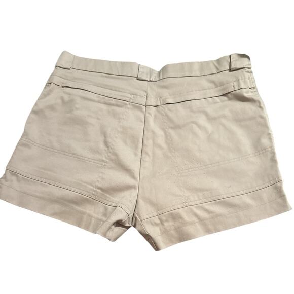 Sportif USA Original Shorts Cargo Men's Size 38 Beige Khaki Stretch - Picture 2 of 4